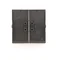 Clés Simon 54 WMDL-K9x2xx-046 pour mécanismes : SW6/2XLM, SW7/2XM, SW6P1M ; marron mat