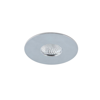 CLETO Lampada da incasso a soffitto, cromo