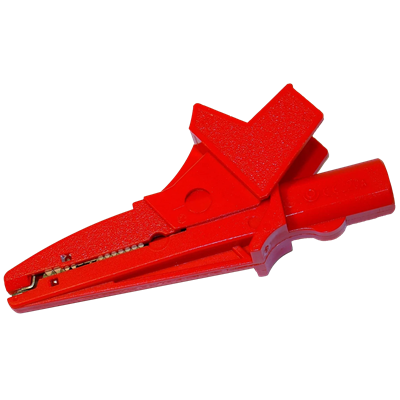 Clip a coccodrillo K02 rossa