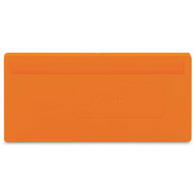 Cloison de séparation en saillie orange 25 pcs.