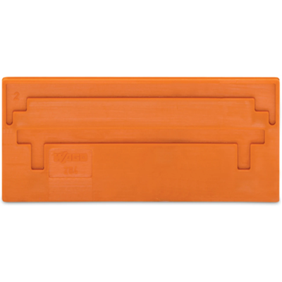 Cloison de séparation orange 25 pcs.