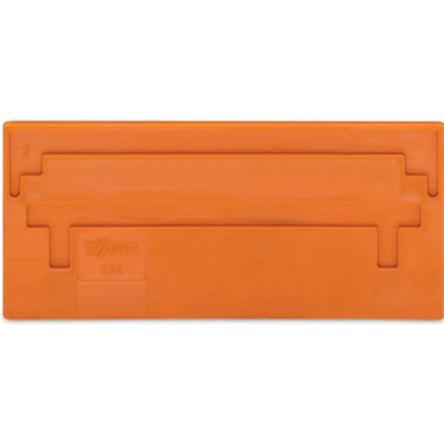 Cloison de séparation orange 25 pcs.