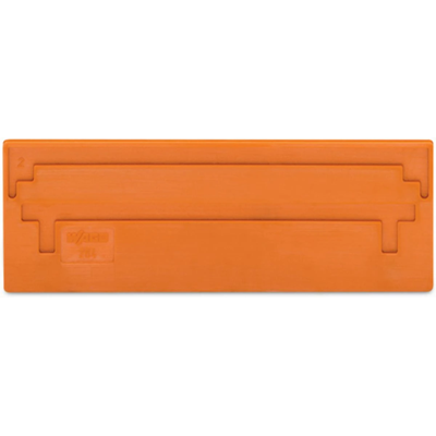 Cloison de séparation orange 25 pcs.