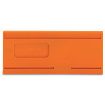 Cloison de séparation orange 25 pcs.