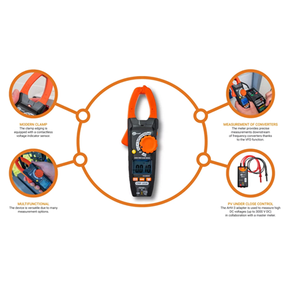 CMP-1010 Digitales Strommesszangenmessgerät