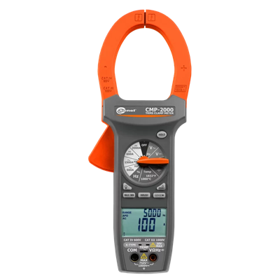 CMP-2000 digital clamp meter with calibration certificate