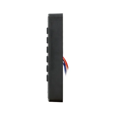 Code lock with card and proximity key fob reader, IP20, Anthracite, Guest Function