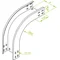 Codo exterior 90°, LZZP200H50