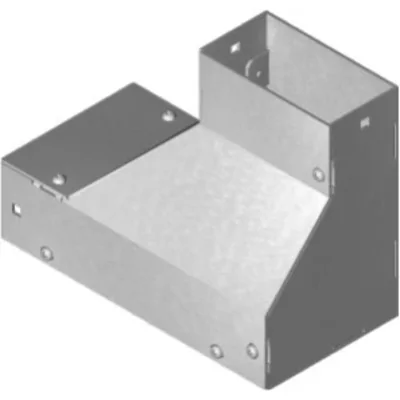 Codo reductor inferior derecho KRPDMP100H50, espesor de la chapa: 1,50 mm