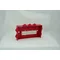 Coffret coupe-feu rectangulaire E90 traversant 3x3x6mm2 125x36x225mm rouge