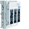 Coffret sectionneur NH2 400 A pour alimentation pont jeu de barres 60 mm, 3 pôles