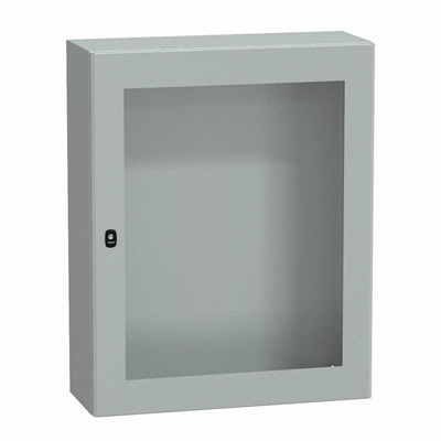 Coffret suspendu Spacial S3D porte transparente IP66 1000x800x300mm