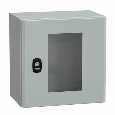 Coffret suspendu Spacial S3D porte transparente IP66 300x300x200mm