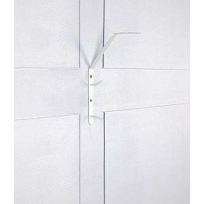 COLGADOR DE PARED Soporte para lámpara, blanco