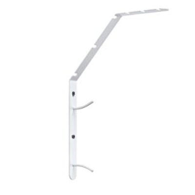 COLGADOR DE PARED Soporte para lámpara, blanco