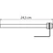 COLONNA SENSITIVA 70MM BASE IN ALLUMINIO PER MONTAGGIO LATERALE