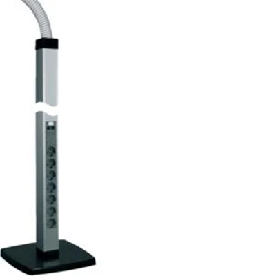 Colonne double face DA200-45 avec un connecteur flexible en aluminium