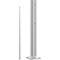 Colonne en aluminium SAL-5 inox anodisé