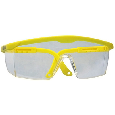 Colorless protective goggles