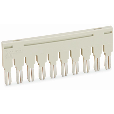 Comb bridge 10-way light gray 25 pcs.