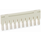 Comb bridge 10-way light gray 25 pcs.