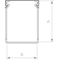 Comb channel 60X40 RAL703, LK4 60040