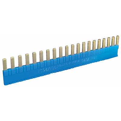 Comb connector 20-prong 36A 250V blue for sockets PI6 PIR6W PIR6WB PIR6WT PIR6WBT - ZG20-3 10 pcs.