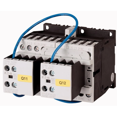 Combination of reversing contactors 3kW [AC-3] 400V