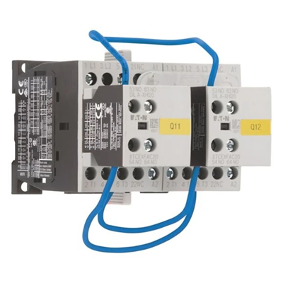 Combination of reversing contactors 5.5kW [AC-3] 400V