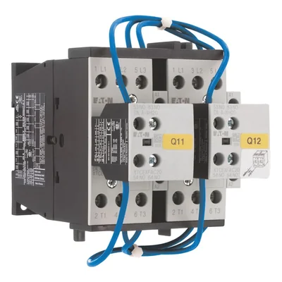 Combination of reversing contactors 7.5kW [AC-3] 400V