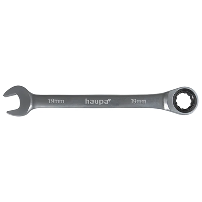 Combination wrench with ratchet SW 17mm