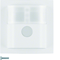 Comfort IR motion sensor cap 1.1 m, white, glossy, Berker S.1/B.3/B.7
