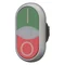 Commande de bouton lumineux, M22-DDLF-GR-X1/X0