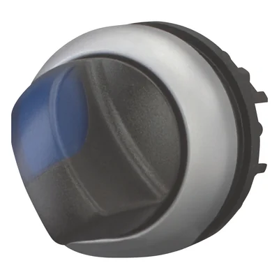 Commande de commutateur éclairée M22-WLKV-B, position