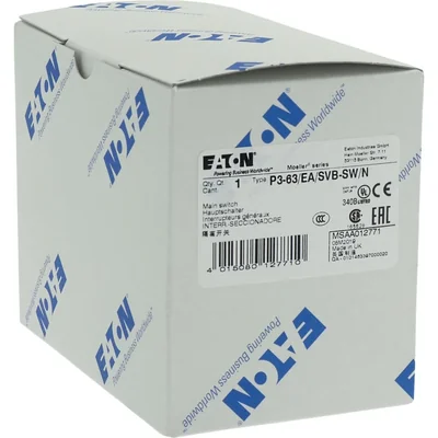Commutateur, 63A, P3-63/EA/SVB-SW/N