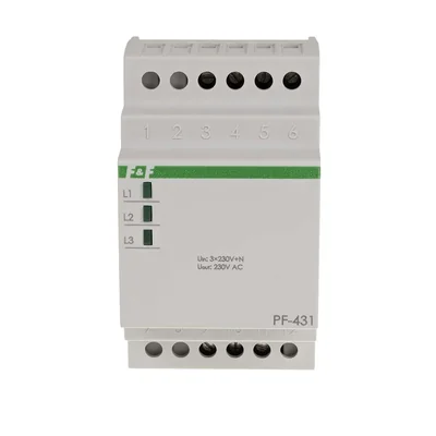 Commutateur de phase automatique avec priorité de phase, relais de courant d'appel (160 A/20 ms)