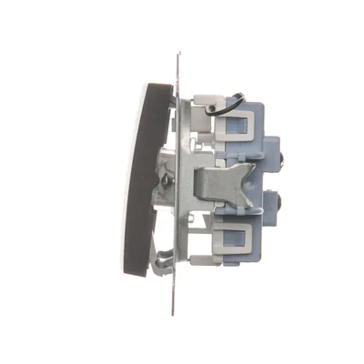 Commutateur d'escalier double avec rétroéclairage (module) 230V, bronze métallisé mat