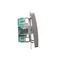 Commutateur d'escalier (module) 230V, acier inoxydable métallique