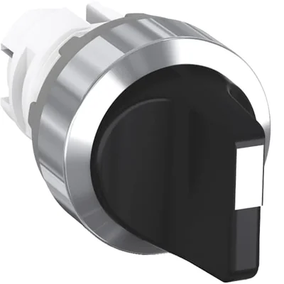 Commutateur rotatif modulaire M2SS1-30B à 2 positions, noir
