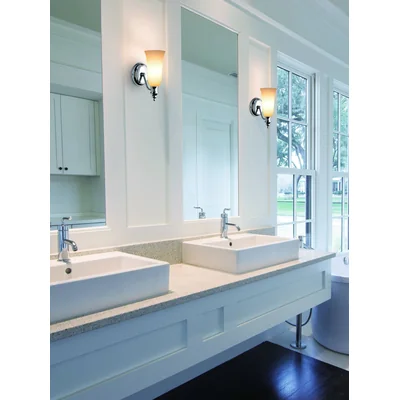 Como IP44 Wandleuchte Chrom