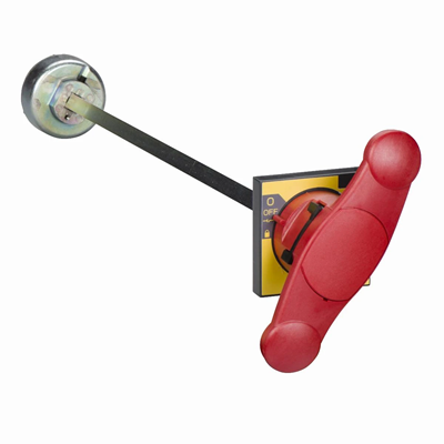 Compact INS INV rotary handle extended to Interpact INS red handle 320_630A 3P