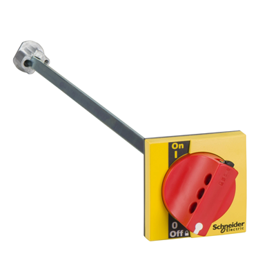 Compact INS/INV rotary drive extended yellow red INS/INV