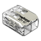 COMPACT installation terminal block 2-way 4mm2 transparent 100 pcs.