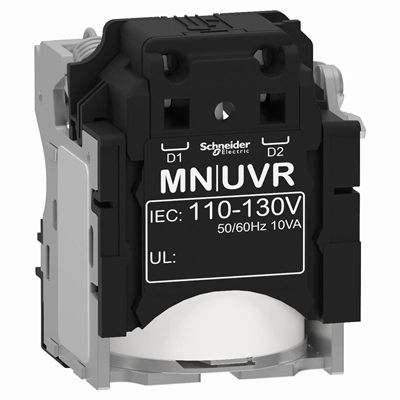 Compact NSX undervoltage release MN 110-130VAC NSX