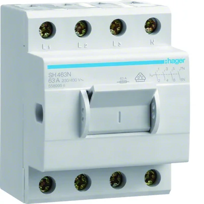 Compact switch, 63A, 4-pole
