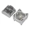 COMPLETE 1-HOLE BOX WITH P BUTTON AND 2 M20 LEAVES