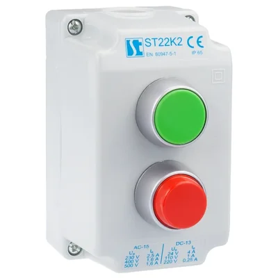 COMPLETE 2-HOLEE CASSETTE WITH VOLTAGE KZ, WC AND 1 M20 GLAND