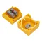 Complete single-hole cassette with push-button B with signal path, 1 M20 grommet