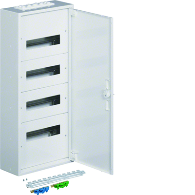 Complete switchgear 4x12 modules + PE/N terminals, IP30/I class n/t