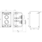 Complete two-hole cassette with KZ, B drive and 1 gland M20